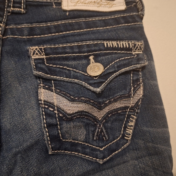 Y2K lowrise bootcut jeans from Plastic By Gly - Picture 8 of 13